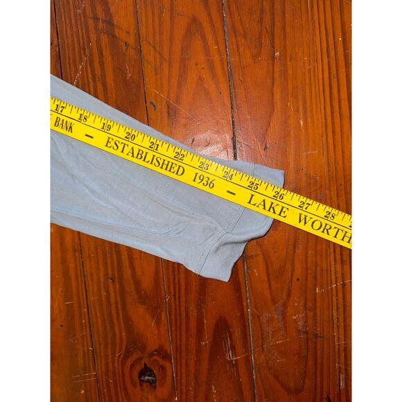 Emirates Business Class 2 pc Loungewear Pajamas S/M Unisex Blue Grey Modal Soft - Picture 12 of 16